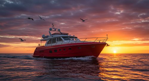 External bow and stern thruster installation on boat